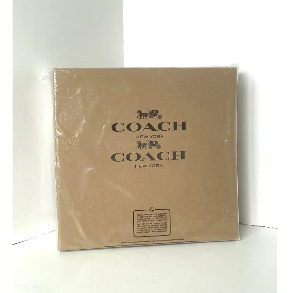 Coach Boxed Notebook Pencil Case Set Lightning Bolt Print CDC87